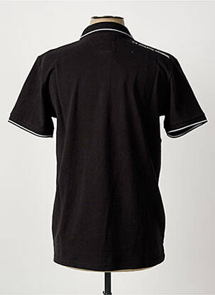 Polo stretch manches courtes noir U.S ATHLETIC homme