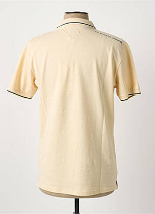 Polo stretch manches courtes beige U.S ATHLETIC homme