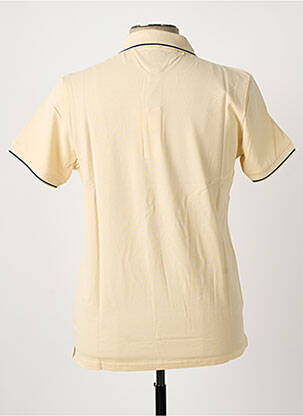 Polo stretch manches courtes beige U.S ATHLETIC homme
