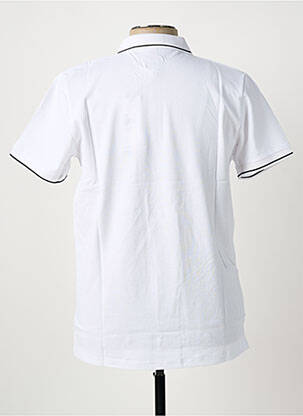 T-shirt broderie manches courtes blanc U.S ATHLETIC homme
