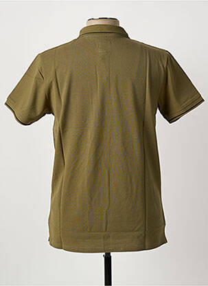 T-shirt broderie manches courtes vert U.S ATHLETIC homme