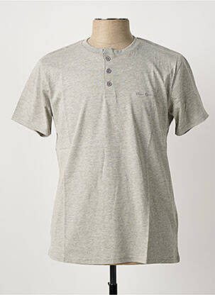 T-shirt gris PIERRE CARDIN homme