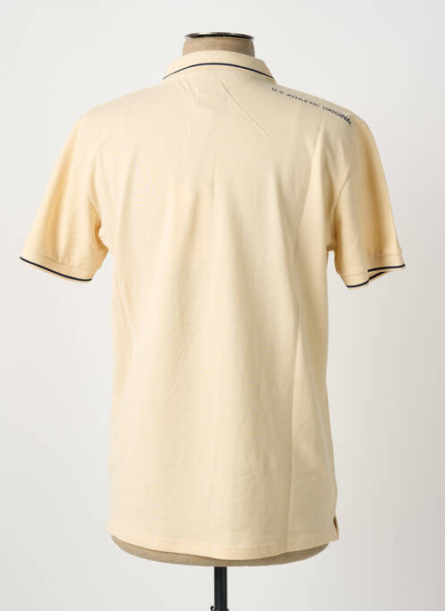 Polo beige U.S ATHLETIC homme