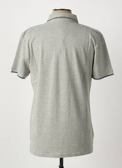 Polo gris U.S ATHLETIC homme