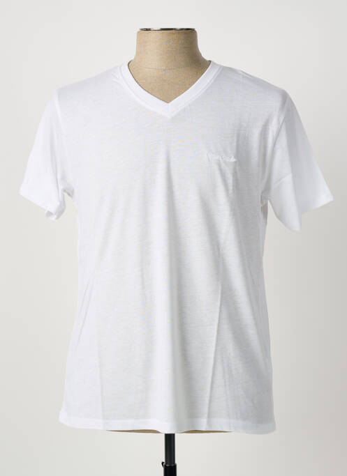 T-shirt blanc PIERRE CARDIN homme