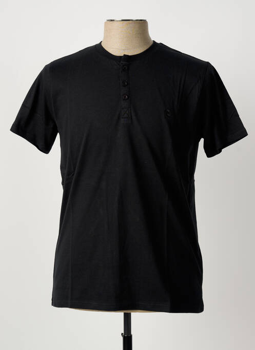 T-shirt noir PIERRE CARDIN homme