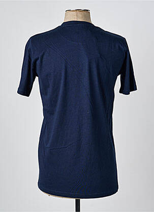 T-shirt stretch manches courtes bleu U.S ATHLETIC homme