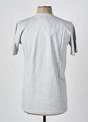T-shirt stretch manches courtes gris U.S ATHLETIC homme