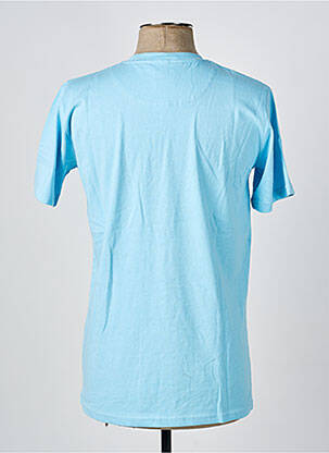 T-shirt stretch manches courtes bleu clair U.S ATHLETIC homme