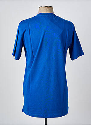 T-shirt stretch manches courtes bleu U.S ATHLETIC homme