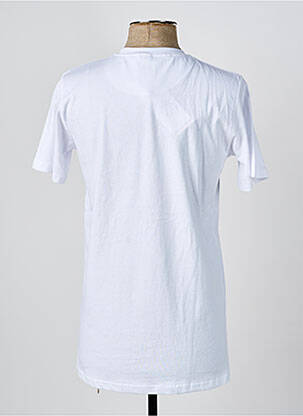T-shirt stretch manches courtes blanc U.S ATHLETIC homme