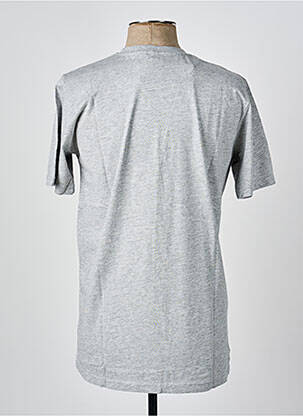 T-shirt stretch manches courtes gris U.S ATHLETIC homme