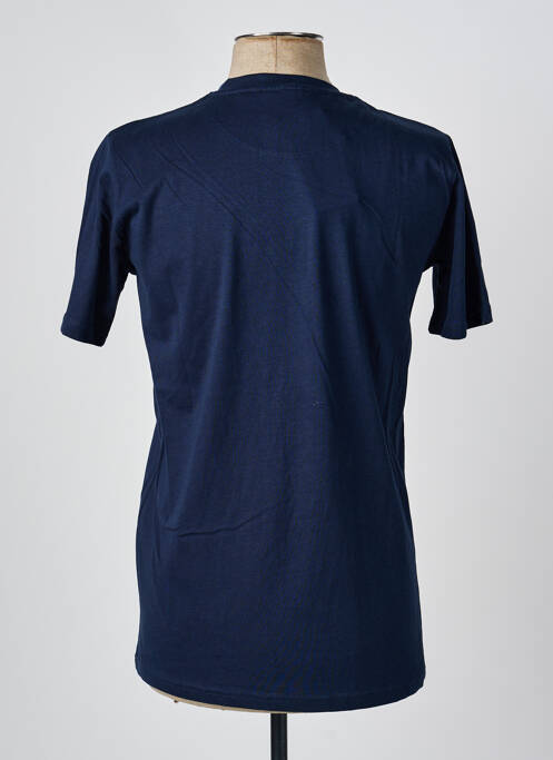 T-shirt stretch manches courtes bleu U.S ATHLETIC homme