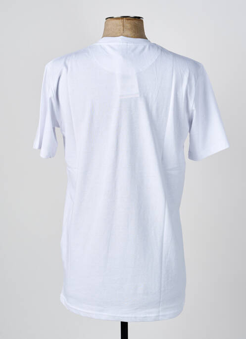 T-shirt stretch manches courtes blanc U.S ATHLETIC homme