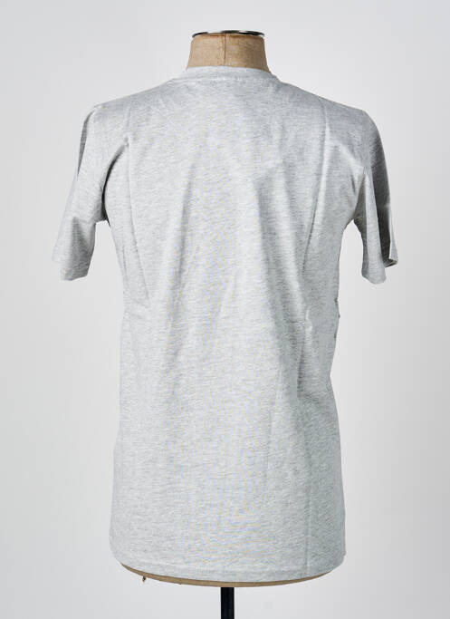 T-shirt stretch manches courtes gris U.S ATHLETIC homme