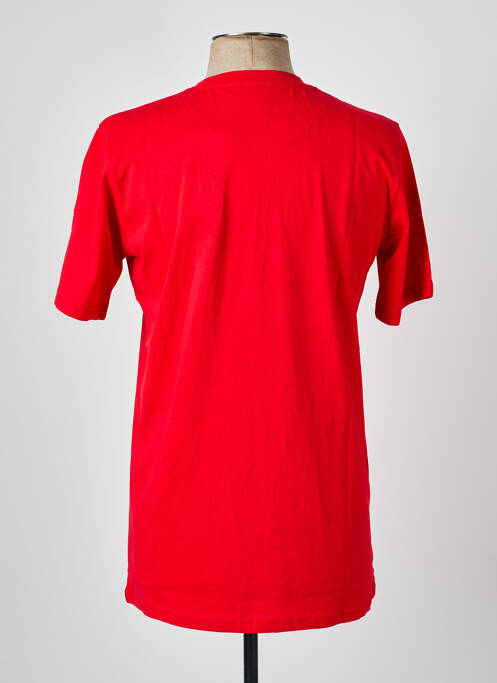T-shirt stretch manches courtes rouge U.S ATHLETIC homme