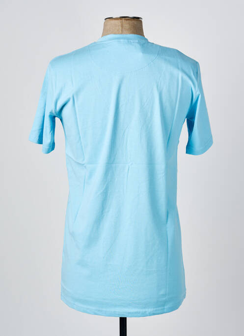 T-shirt stretch manches courtes bleu clair U.S ATHLETIC homme