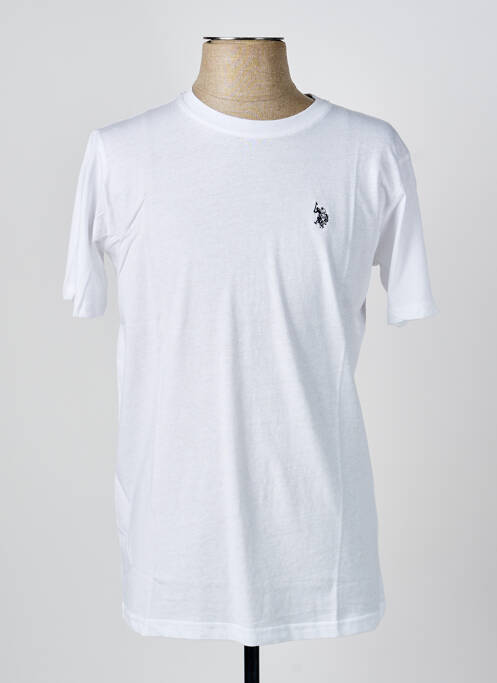 T-shirt blanc U.S. POLO ASSN homme