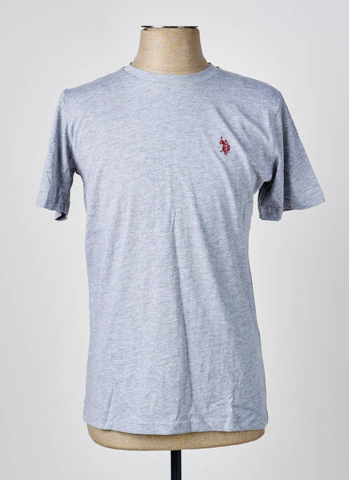 T-shirt gris U.S. POLO ASSN homme