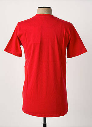T-shirt coupe droite manches courtes rouge U.S ATHLETIC homme