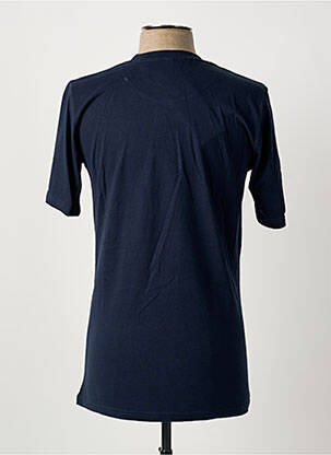 T-shirt coupe droite manches courtes bleu U.S ATHLETIC homme