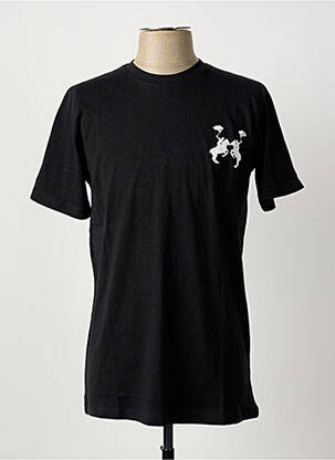 T-shirt coupe droite manches courtes noir U.S ATHLETIC homme