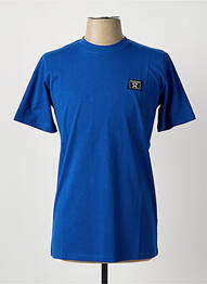 T-shirt broderie manches courtes bleu U.S ATHLETIC homme