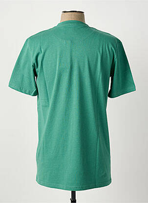 T-shirt broderie manches courtes vert U.S ATHLETIC homme