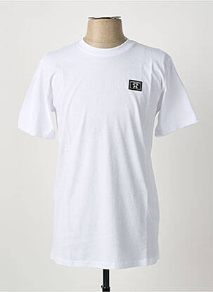 T-shirt coupe droite manches courtes blanc U.S ATHLETIC homme