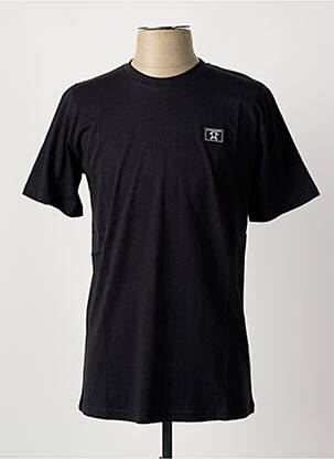 T-shirt broderie manches courtes noir U.S ATHLETIC homme