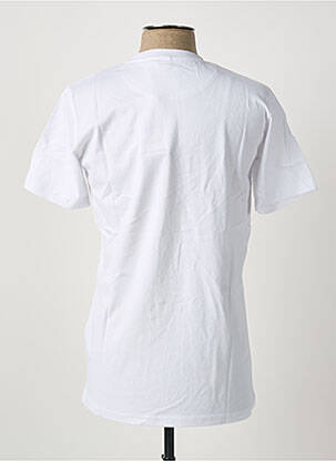 T-shirt broderie manches courtes blanc U.S ATHLETIC homme