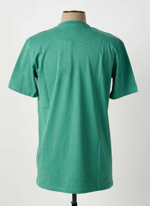 T-shirt broderie manches courtes vert U.S ATHLETIC homme