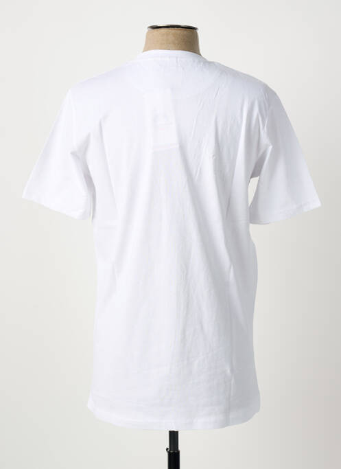 T-shirt coupe droite manches courtes blanc U.S ATHLETIC homme
