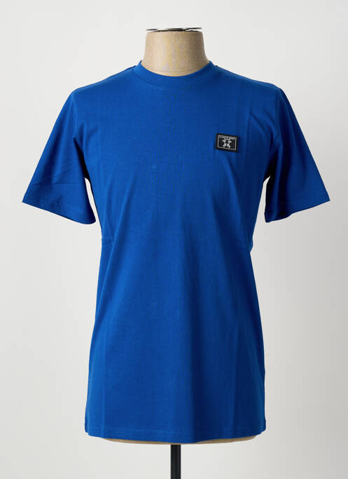T-shirt bleu U.S ATHLETIC homme