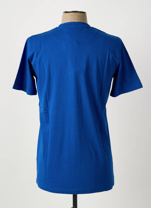 T-shirt bleu U.S ATHLETIC homme