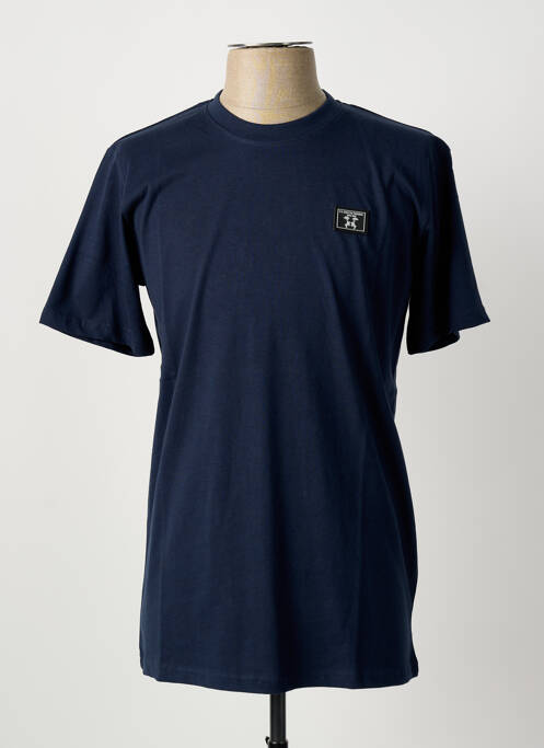 T-shirt bleu fonce U.S ATHLETIC homme