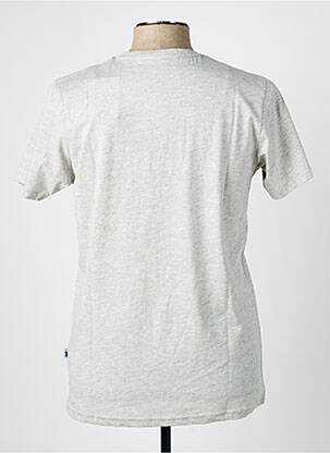 T-shirt tissage chiné manches courtes gris U.S. POLO ASSN homme