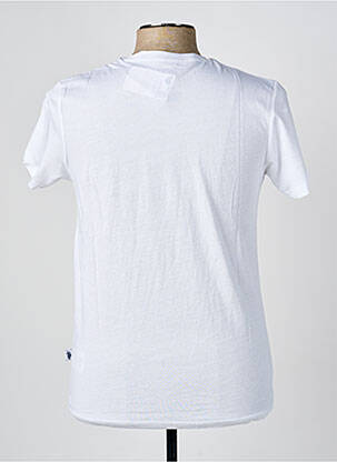 T-shirt stretch manches courtes blanc U.S. POLO ASSN homme