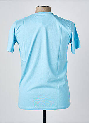 T-shirt broderie manches courtes bleu U.S ATHLETIC homme