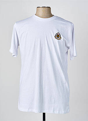 T-shirt stretch manches courtes blanc U.S ATHLETIC homme