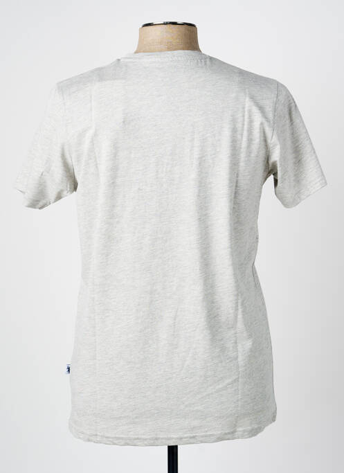 T-shirt tissage chiné manches courtes gris U.S. POLO ASSN homme