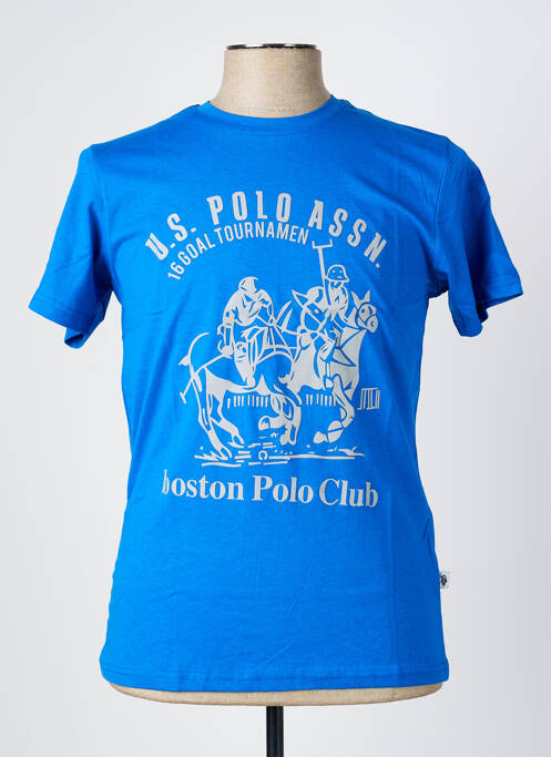 T-shirt bleu clair U.S. POLO ASSN homme