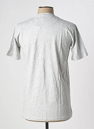 T-shirt broderie manches courtes gris U.S ATHLETIC homme