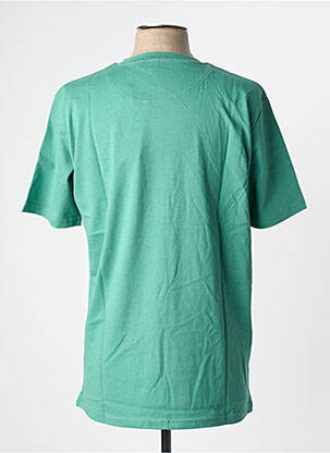 T-shirt broderie manches courtes vert U.S ATHLETIC homme
