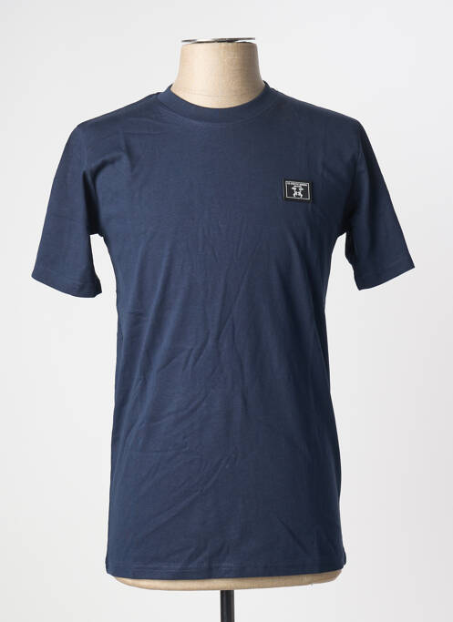 T-shirt bleu U.S ATHLETIC homme