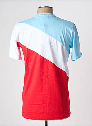 T-shirt broderie manches courtes bleu U.S ATHLETIC homme