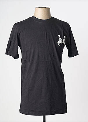 T-shirt coupe droite manches courtes noir U.S ATHLETIC homme