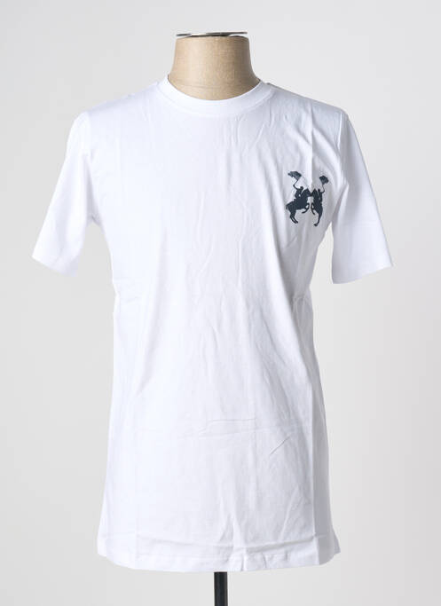 T-shirt blanc U.S ATHLETIC homme