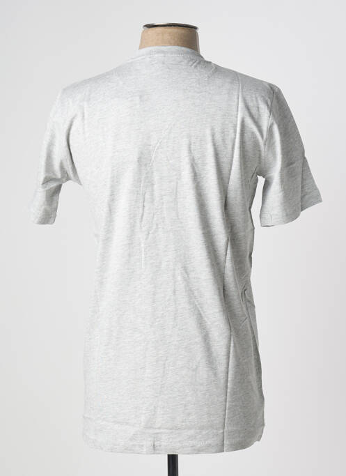 T-shirt coupe droite manches courtes gris U.S ATHLETIC homme