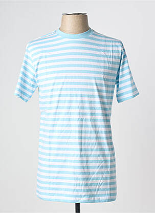 T-shirt stretch manches courtes bleu U.S ATHLETIC homme